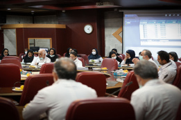 جلسه کمیته مورتالیتی در مرکز قلب و عروق شهید رجایی در  ۱۶ آبانماه ۱۴۰۰