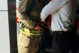 برگزاری اولین دوره آتش نشانی پیشرفته مرکز قلب و عروق شهید رجایی در ایستگاه 71