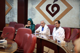 برگزاری جلسه توجیهی دانشجویان کارشناسی ارشد سال تحصیلی 96-97 در مرکز قلب و عروق شهید رجایی