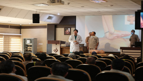 برگزاری آزمون کمک های اولیه پیشرفته (ویژه کمک پرستاران) در مرکز قلب و عروق شهید رجایی