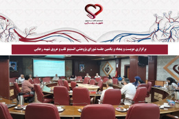 برگزاری دویست‌ و پنجاه و یکمین جلسه شورای پژوهشی انستیتو قلب و عروق شهید رجایی