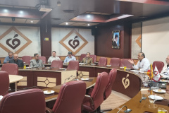 برگزاری جلسه مدیران در انستیتو قلب و عروق شهید رجایی با حضور معاون توسعه