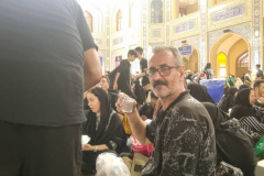 گزارش تصویری کارکنان انستیتو قلب و عروق شهید رجایی به کربلا معلی جهت سوگواری اربعین اباعبدالله الحسین (ع)
