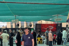 گزارش تصویری کارکنان انستیتو قلب و عروق شهید رجایی به کربلا معلی جهت سوگواری اربعین اباعبدالله الحسین (ع)