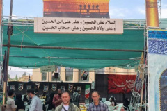 گزارش تصویری کارکنان انستیتو قلب و عروق شهید رجایی به کربلا معلی جهت سوگواری اربعین اباعبدالله الحسین (ع)
