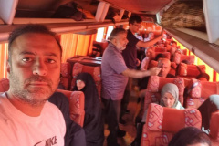 گزارش تصویری کارکنان انستیتو قلب و عروق شهید رجایی به کربلا معلی جهت سوگواری اربعین اباعبدالله الحسین (ع)