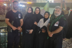 گزارش تصویری کارکنان انستیتو قلب و عروق شهید رجایی به کربلا معلی جهت سوگواری اربعین اباعبدالله الحسین (ع)