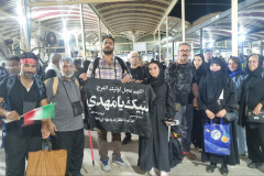 گزارش تصویری کارکنان انستیتو قلب و عروق شهید رجایی به کربلا معلی جهت سوگواری اربعین اباعبدالله الحسین (ع)