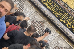 گزارش تصویری کارکنان انستیتو قلب و عروق شهید رجایی به کربلا معلی جهت سوگواری اربعین اباعبدالله الحسین (ع)