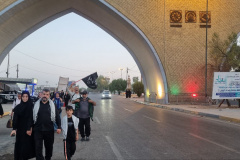 گزارش تصویری کارکنان انستیتو قلب و عروق شهید رجایی به کربلا معلی جهت سوگواری اربعین اباعبدالله الحسین (ع)