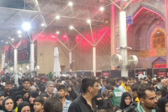 گزارش تصویری کارکنان انستیتو قلب و عروق شهید رجایی به کربلا معلی جهت سوگواری اربعین اباعبدالله الحسین (ع)