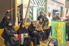 گزارش تصویری کارکنان انستیتو قلب و عروق شهید رجایی به کربلا معلی جهت سوگواری اربعین اباعبدالله الحسین (ع)