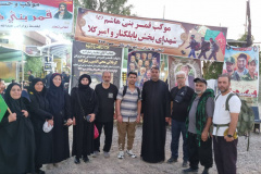 گزارش تصویری کارکنان انستیتو قلب و عروق شهید رجایی به کربلا معلی جهت سوگواری اربعین اباعبدالله الحسین (ع)