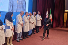 مراسم روز کارمند در انستیتو قلب و عروق شهید رجایی