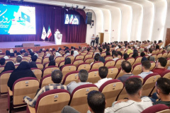 مراسم روز کارمند در انستیتو قلب و عروق شهید رجایی