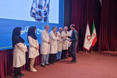 مراسم روز کارمند در انستیتو قلب و عروق شهید رجایی