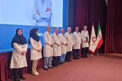 مراسم روز کارمند در انستیتو قلب و عروق شهید رجایی
