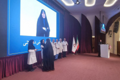 مراسم روز کارمند در انستیتو قلب و عروق شهید رجایی
