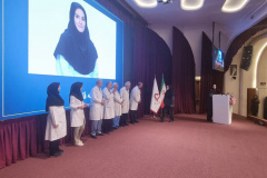 مراسم روز کارمند در انستیتو قلب و عروق شهید رجایی