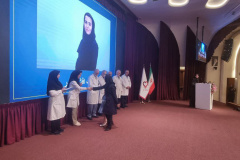 مراسم روز کارمند در انستیتو قلب و عروق شهید رجایی