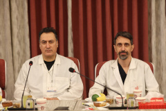 تجلیل باشکوه از پزشکان تیم پیوند قلب انستیتو شهید رجایی با حضور استاد پرویز پرستویی