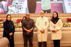 تجلیل باشکوه از پزشکان تیم پیوند قلب انستیتو شهید رجایی با حضور استاد پرویز پرستویی