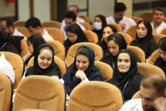 مراسم جدید الورود های رشته های تخصصی، فوق تخصصی و فلوشیپ انستیتو آموزشی، تحقیقاتی و درمانی قلب و عروق شهید رجایی