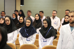 مراسم جدید الورود های رشته های تخصصی، فوق تخصصی و فلوشیپ انستیتو آموزشی، تحقیقاتی و درمانی قلب و عروق شهید رجایی