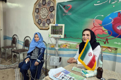 هیچ ضربان قلبی را از دست ندهید؛ انستیتو قلب شهید رجایی میهمان دبستان شاهد راضیه شد