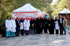 برگزاری ویژه‌ برنامه روز جهانی قلب در پارک ملت با حضور تیم درمانی انستیتو قلب و عروق شهید رجایی