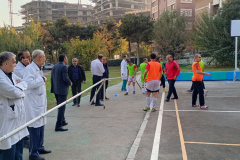 آغاز جام فوتبال کارکنان در انستیتو قلب و عروق شهید رجایی