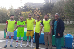 آغاز مرحله دوم جام فوتبال کارکنان در انستیتو قلب و عروق شهید رجایی