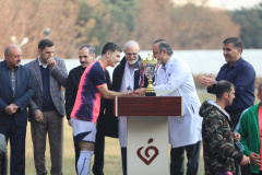 تیم خدمات جام قهرمانی لیگ فوتبال کارکنان انستیتو قلب و عروق شهید رجایی را از آن خود کرد