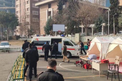 دوره آموزشی کمک‌های اولیه و امداد و نجات ویژه پرسنل انتظامات انستیتو قلب و عروق شهید رجایی