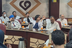 برگزاری جلسه هم‌اندیشی اساتید هیئت علمی با محوریت اخلاق حرفه‌ای در پزشکی در انستیتو قلب و عروق شهید رجایی