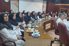 برگزاری جلسه هم‌اندیشی اساتید هیئت علمی با محوریت اخلاق حرفه‌ای در پزشکی در انستیتو قلب و عروق شهید رجایی