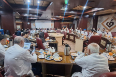 برگزاری جلسه هم‌اندیشی اساتید هیئت علمی با محوریت اخلاق حرفه‌ای در پزشکی در انستیتو قلب و عروق شهید رجایی