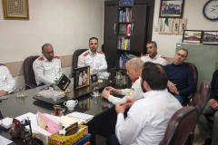 برگزاری جلسه مشترک حراست و حفاظت فیزیکی انستیتو قلب و عروق شهید رجایی