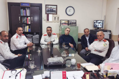 برگزاری جلسه مشترک حراست و حفاظت فیزیکی انستیتو قلب و عروق شهید رجایی