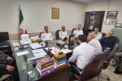 برگزاری جلسه مشترک حراست و حفاظت فیزیکی انستیتو قلب و عروق شهید رجایی