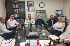 برگزاری جلسه مشترک حراست و حفاظت فیزیکی انستیتو قلب و عروق شهید رجایی