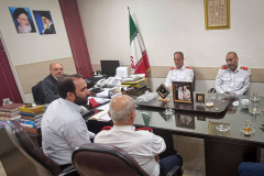 برگزاری جلسه مشترک حراست و حفاظت فیزیکی انستیتو قلب و عروق شهید رجایی