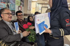ارائه خدمات غربالگری فشار خون به ۳۰۰ نفر در انستیتو قلب و عروق شهید رجایی