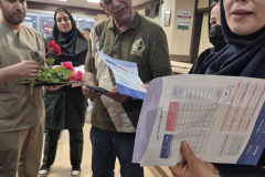 ارائه خدمات غربالگری فشار خون به ۳۰۰ نفر در انستیتو قلب و عروق شهید رجایی
